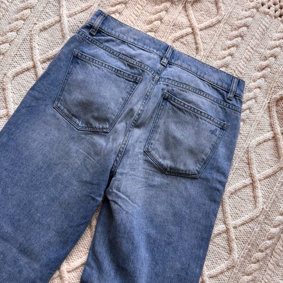 DL1961 Women's Flare Distressed Blue Jeans - Picture 4 of 5